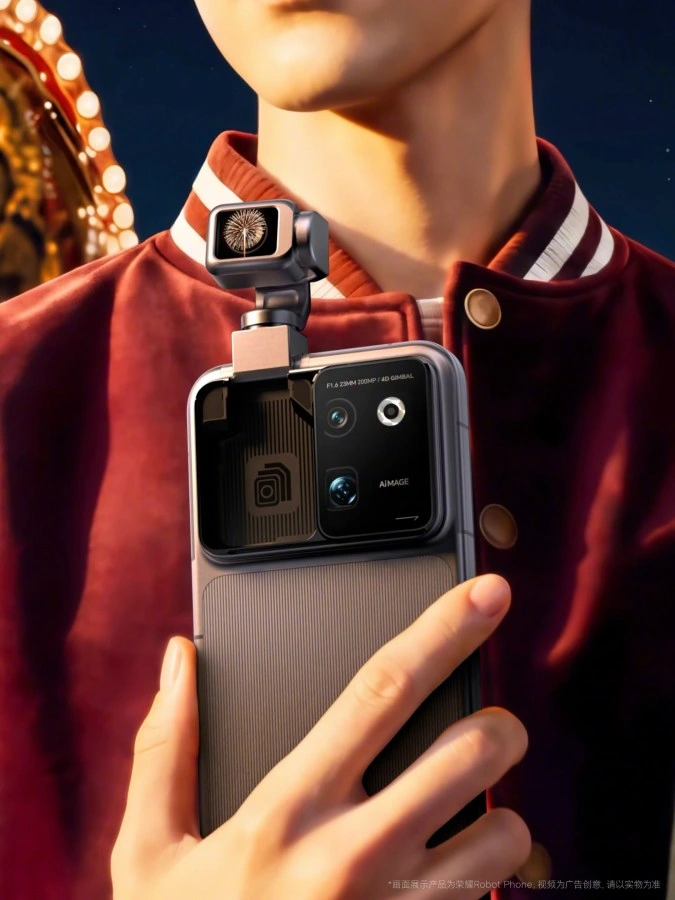 HONOR Robot Phone oficjalnie. Smartfon z ruchomym gimbalem i technologią ARRI 16 HONOR Robot Phone oficjalnie. Smartfon z ruchomym gimbalem i technologią ARRI