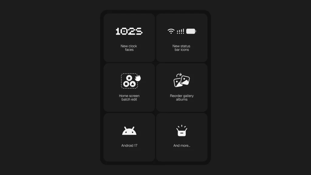 Nothing OS 5.0 nadchodzi! Nothing mocno odświeża Androida 17 12 Nothing OS 5.0 nadchodzi! Nothing mocno odświeża Androida 17
