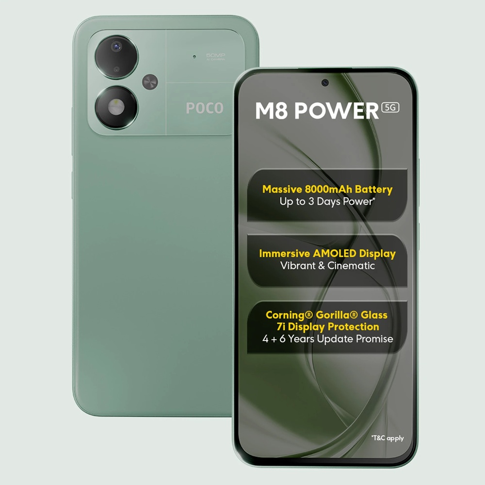 POCO M8 Power już oficjalnie. 8000 mAh robi wrażenie, ale jest pewien haczyk 13 POCO M8 Power już oficjalnie. 8000 mAh robi wrażenie, ale jest pewien haczyk
