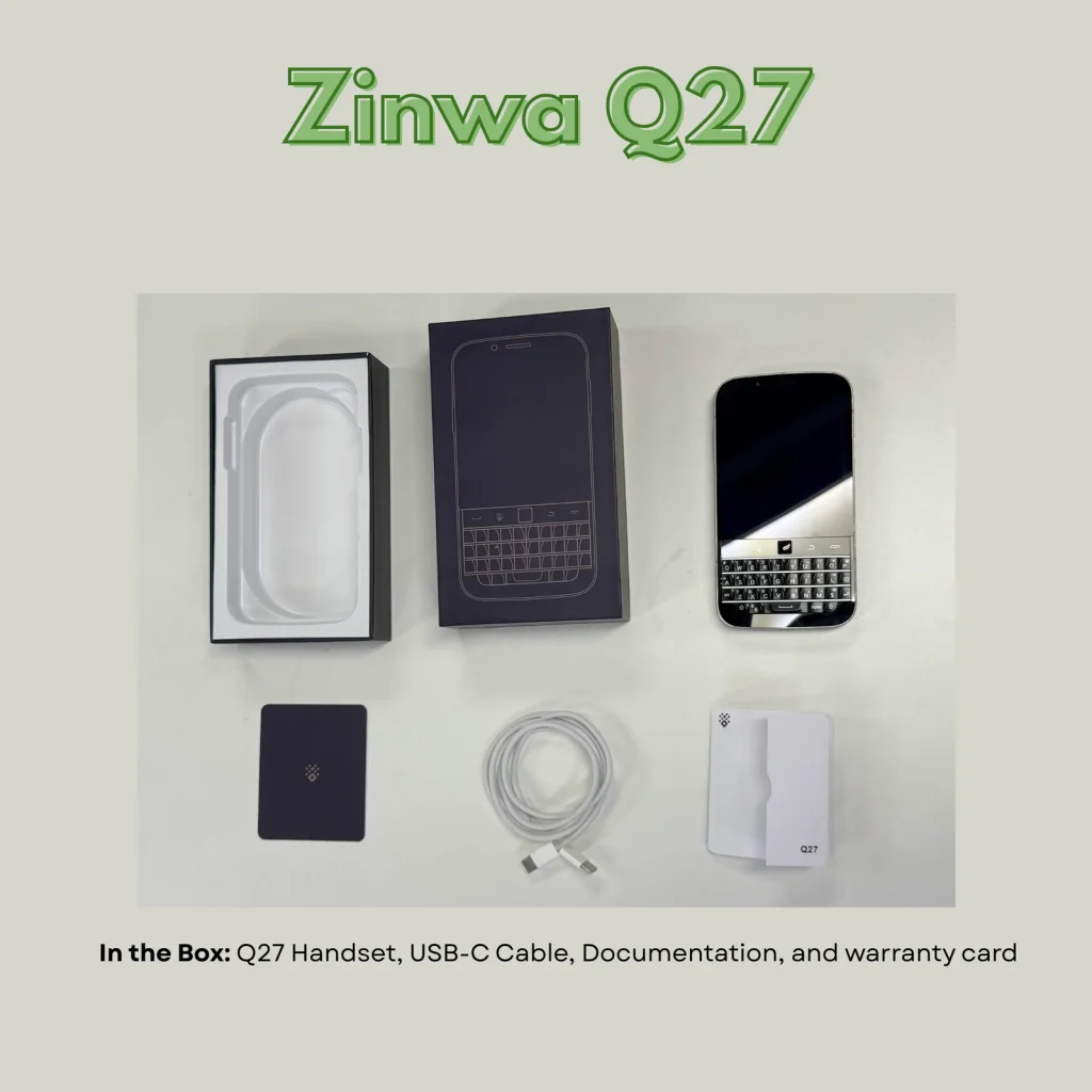 BlackBerry w nowym wydaniu? Zinwa Q27 chce wypełnić lukę na rynku 12 BlackBerry w nowym wydaniu? Zinwa Q27 chce wypełnić lukę na rynku