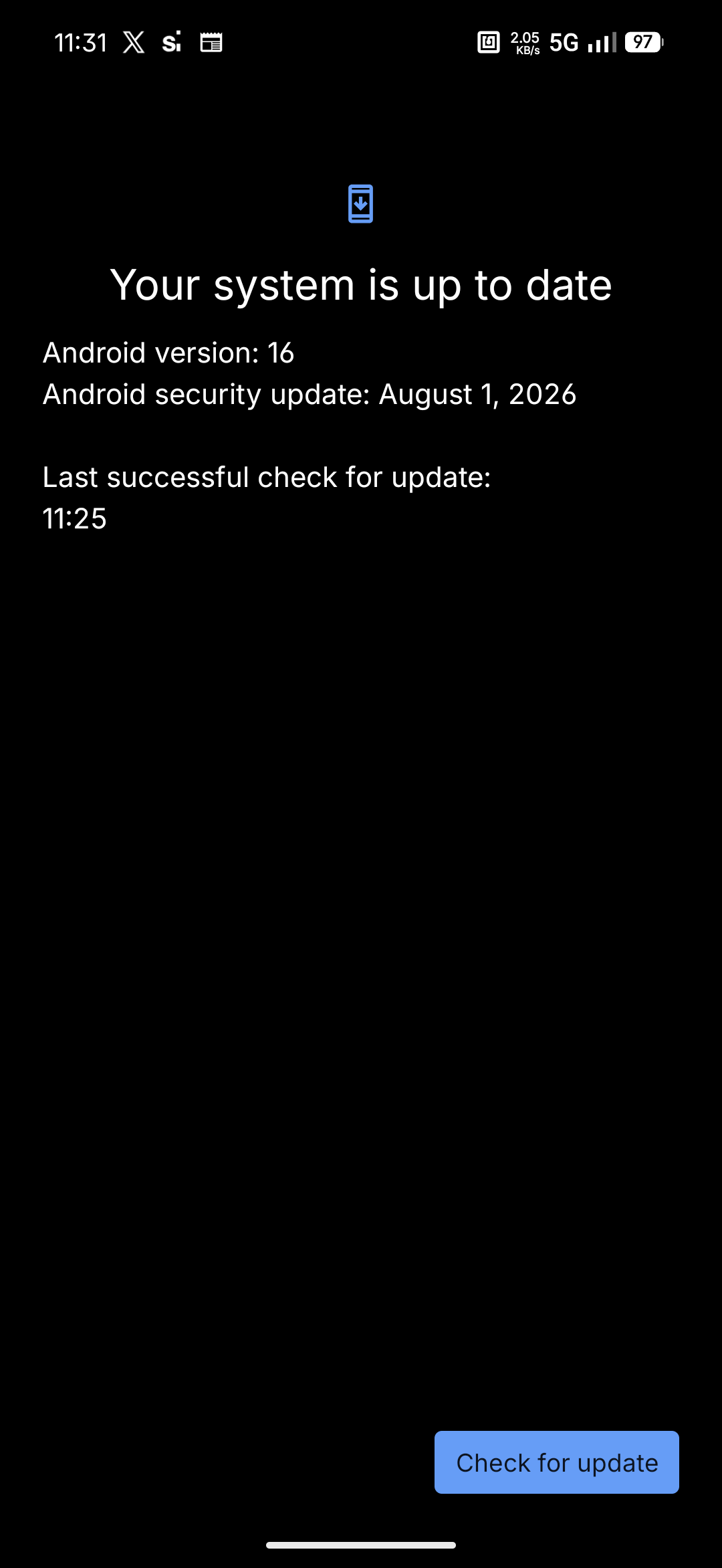 Nothing Phone (4b) - Recenzja 76 Nothing Phone (4b) - Aktualizacja systemu #2 zainstalowana (Android 16; Nothing OS 4.1 - SuperContra-B4.1-260811-1606)