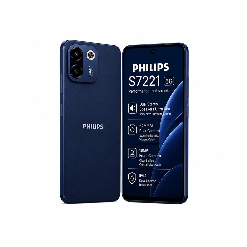 Philips S7221 5G oficjalnie zaprezentowany! Europejska marka próbuje swoich sił na rynku smartfonów 13 Philips S7221 5G oficjalnie zaprezentowany! Europejska marka próbuje swoich sił na rynku smartfonów
