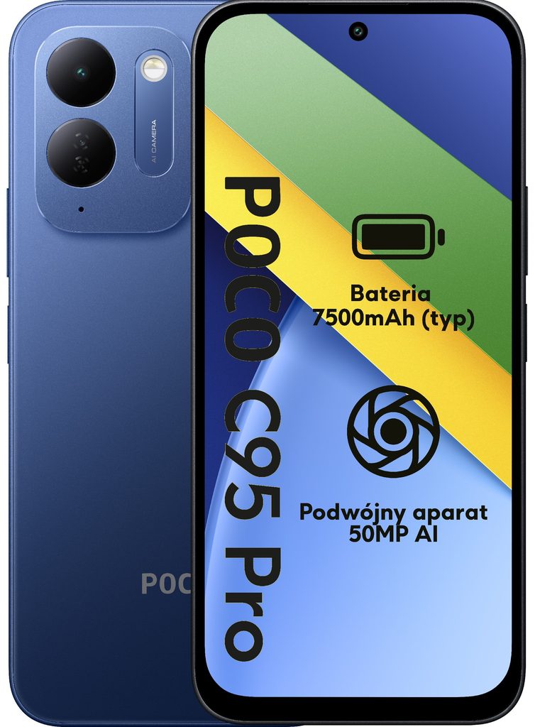 POCO C95 Pro debiutuje w Polsce! Nowy budżetowiec dostał naprawdę dużą baterię 13 POCO C95 Pro debiutuje w Polsce! Nowy budżetowiec dostał naprawdę dużą baterię