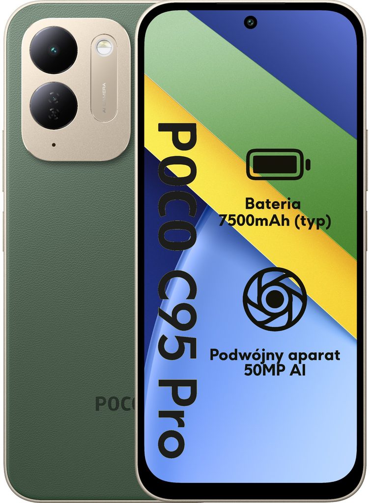 POCO C95 Pro debiutuje w Polsce! Nowy budżetowiec dostał naprawdę dużą baterię 14 POCO C95 Pro debiutuje w Polsce! Nowy budżetowiec dostał naprawdę dużą baterię