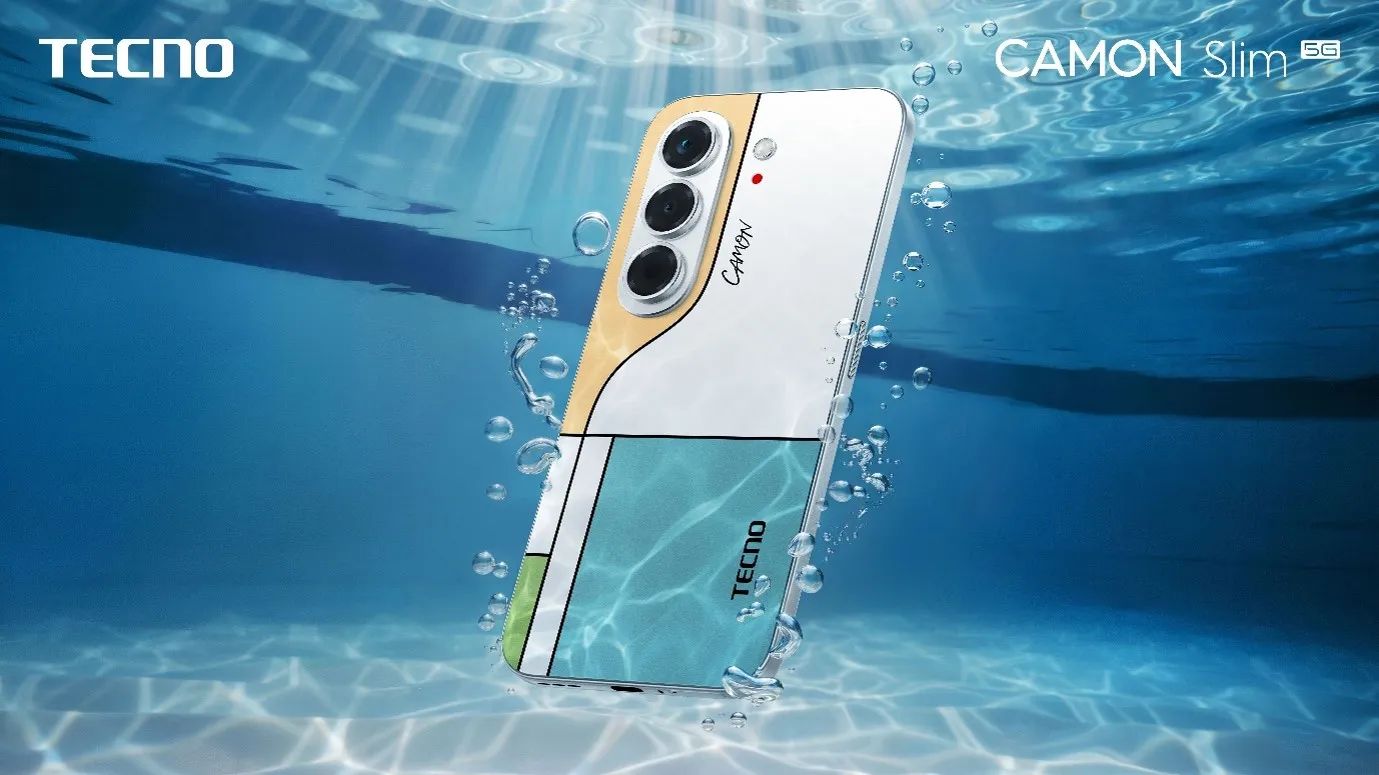 Smukły, odporny i z nietypową obudową. TECNO Camon Slim 5G przyciąga uwagę