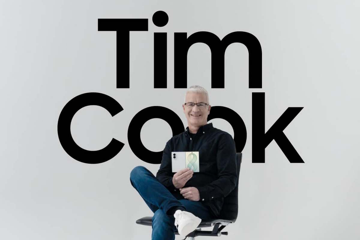 Samsung zatrudnił Tima Cooka do reklamy. Apple nie będzie zachwycone