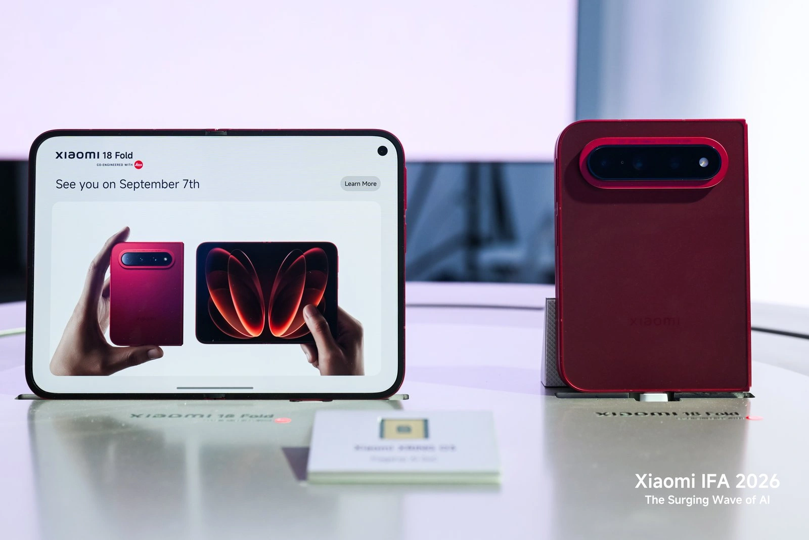 IFA 2026: Xiaomi 18 Fold pokazany! Ten składak ma sporo do zaoferowania